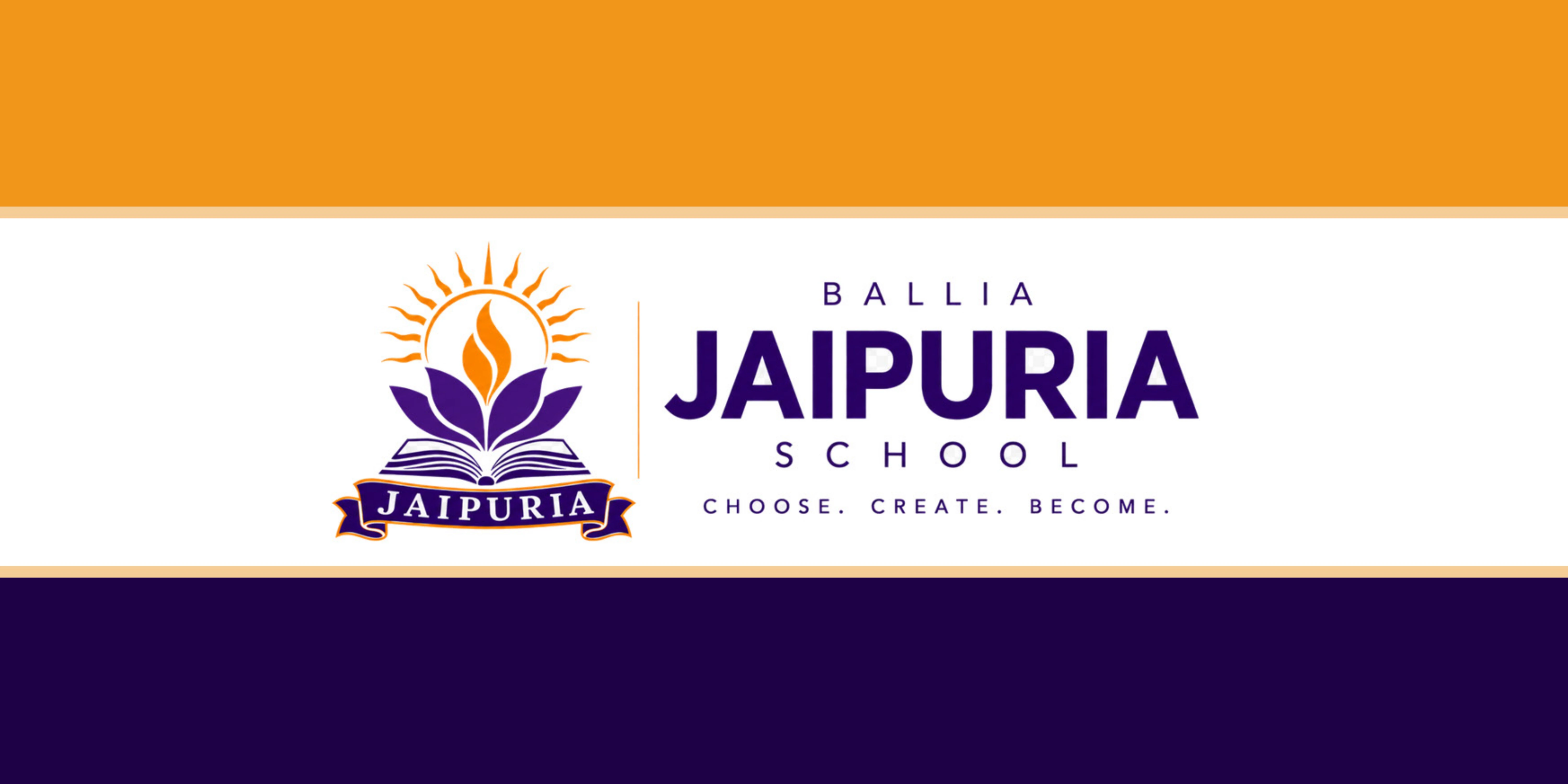 Official flag of Ballia Jaipuria School
