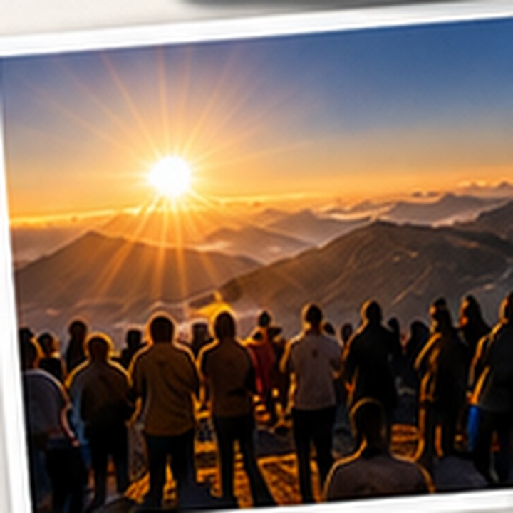 Tiger Hill sunrise in Darjeeling