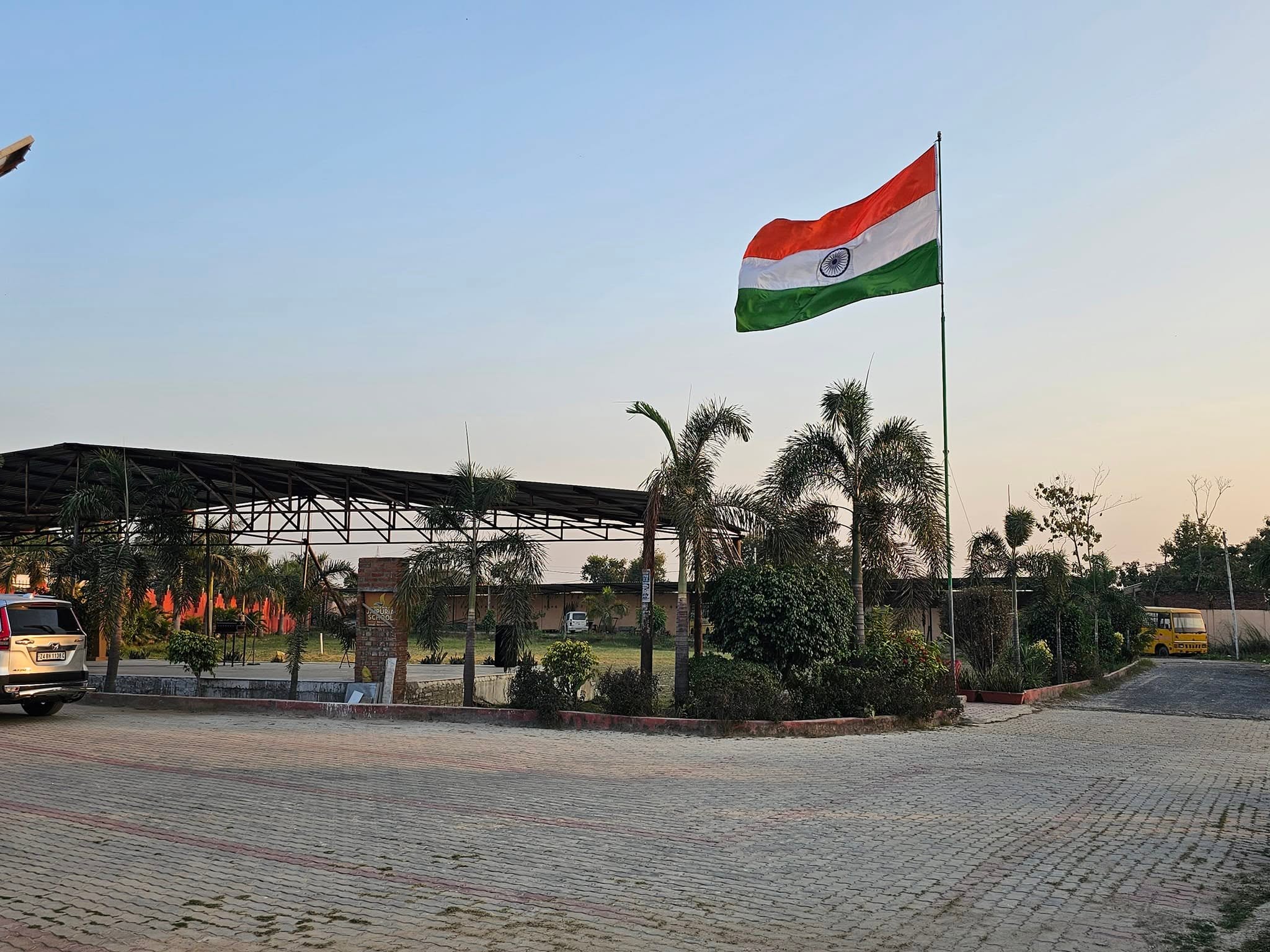 Ballia Jaipuria School campus exterior