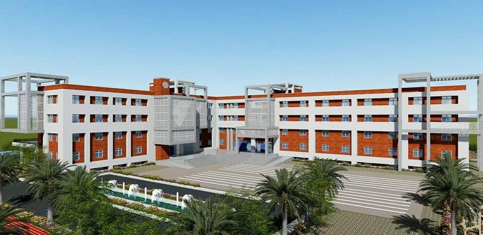 Ballia Jaipuria School campus building and learning environment