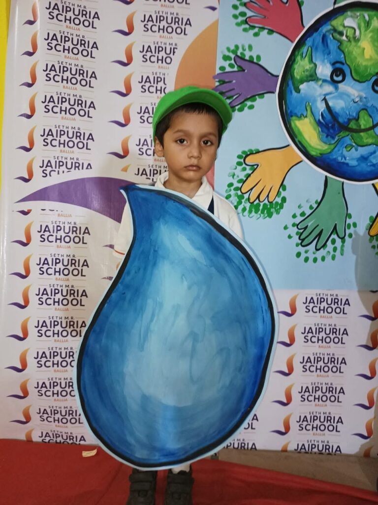 Students participating in a school activity at Ballia Jaipuria School