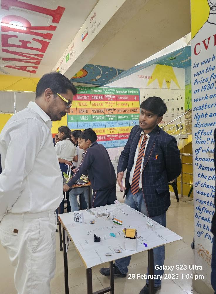 Students presenting project work