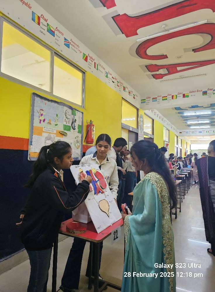 Students participating in project-based learning